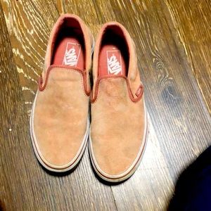 Pink barely worn vans